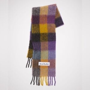 Acne Studios Checked Scarf